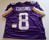 Kirk Cousins, Minnesota Vikings Star - Pro Bowler -Autographed Jersey w COA