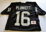 Jim Plunkett, Oakland Raiders, Super Bowl MVP,Autographed Jersey w COA