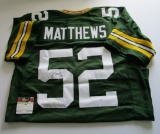 Clay Matthews, Green Bay Packers, 6 All Pro, Super Bowl Champion, Autographed Jersey w COA