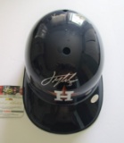 Justin Verlander,Houston Astros, Cy Young Award, Autographed Helmet w COA