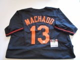 Manny Machado, Baltimore Orioles, 4 time all star, Autographed Jersey w COA