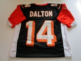 Andy Dalton, Cincinnati Quarterback, 3 time Pro Bowl,Autographed Jersey w COA