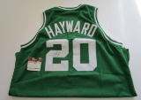 Gordon Hayward, Boston Celtics, All Star forward, Autographed Jersey w COA