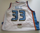 Grant Hill, Detroit Pistons, Hall of Fame, 7 Time All Star Autographed Jersey w COA