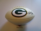 Bart Starr, Green Bay Packers, Hall of Fame Quarterback Autographed Football w COA