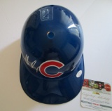 Anthony Rizzo, Chicago Cubs, 3 time All star - World Series Champion - Autographed Helmet w COA