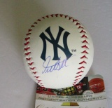 Giancarlo Stanton, NY Yankees, NL MVP, 4 Time All Star, Autographed Baseball w COA