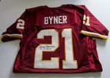 Ernest Byner, Washington Redskins Running Back, Autographed Jersey w Witness COA