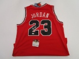 Michael Jordan, Chicago Bulls, NBA Greatest Player, 6 time NBA Champion, Autographed Jersey w COA