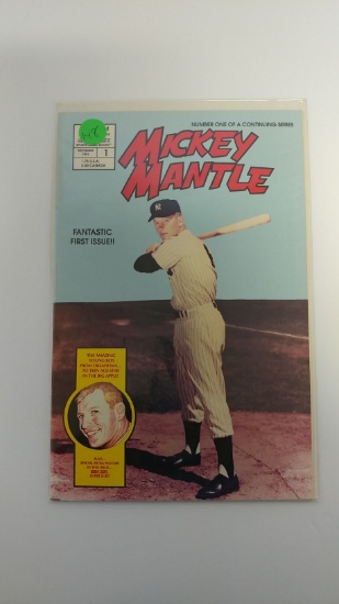 Mickey Mantle Comic Book
