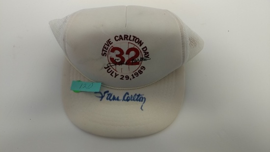 Steve Carlton Signed Baseball Cap