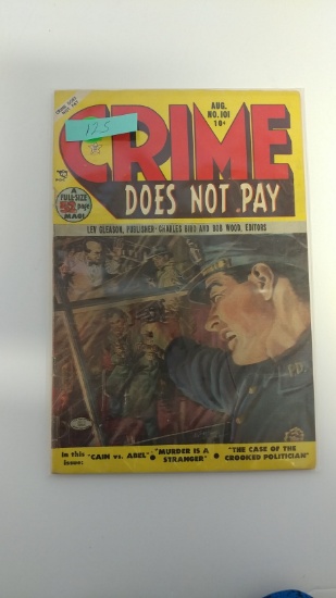 Crime Does Not Pay Comic Book