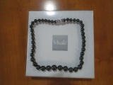 Black Pearl Necklace - New with Box by Misaki