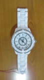 Murat Watch mid size white face and band- New with no Box