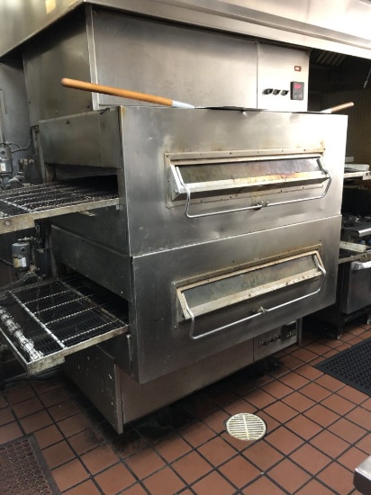 Middleby Marshall PS360 Double Stack Conveyor Pizza Oven Natural Gas