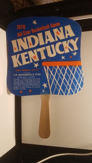 1970 ALL STAR BASKETBALL INDIANA VS KENTUCKY PADDLE