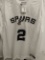 NBA  KAWHI LEONARD SPURS ROOKIE AGE JERSEY WHITE