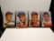 VINTAGE LOT OF 4 TOPPS 1953 BASEBALL CARDS VG CONDITION SEE PHOTO