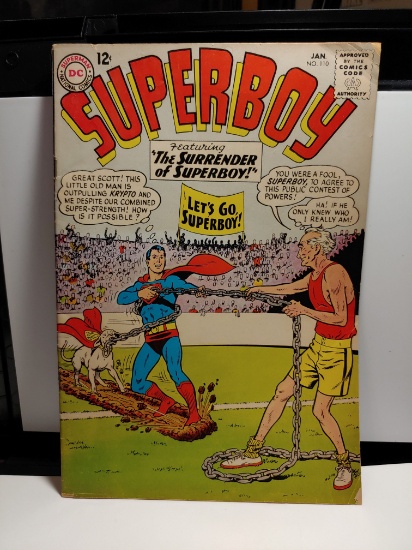 1960'S SUPERBOY VINTAGE SILVERAGE COMIC