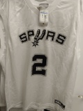 NBA  KAWHI LEONARD SPURS ROOKIE AGE JERSEY WHITE