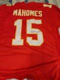 PAT MAHOMES SIGNED JERSEY TOTAL SPORTS COA