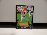 BOWMAN MIKE TROUT ROOKIE CARD HAS SURFACE INDENTION