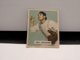 VINTAGE BOWMAN 1949 RAY LAMANNO BASEBALL CARD VG+