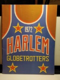 VINTAGE 1972 HARLEM GLOBETROTTERS BASKETBALL PROGRAM