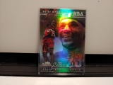 LE BRON JAMES FLEER SHOWCASE 2ND YEAR LEBRON JAMES CARD MINT