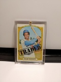 1972 TOPPS FRANK ROBINSON TOPPS TRADED CARD EXCELLENT CONDITION