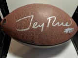 JERRY RICE SIGNED FOOTBALL JERRY RICE AUTHENTICATED HOLO COA