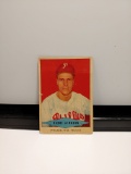 1954 VINTAGE RICHIE ASHBURN JOHN MORRELL CARD HARD TO FIND VG