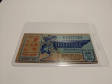 VINTAGE 1954 KENTUCKY VS TENNESSEE FOOTBALL TICKET EXCELLENT CONDITION