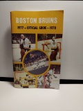 1977 BOSTON BRUINS HOCKEY PROGRAM EXCELLENT CONDITION