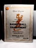 KENTUCKY STATE HIGH SCHOOL 1948 BASKETBALL PROGRAM VINTAGE