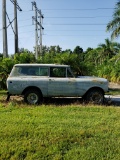 1979 International Scout Removable Top SUV Truck PROJECT