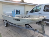 1976 13' Boston Whaler with Trailer