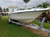2000 Key West 20' Bowrider Mercury Optimax 135h.p. Boat with Trailer
