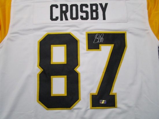 Sidney Crosby of the Pittsburgh Penguins signed autographed hockey jersey ERA COA 625