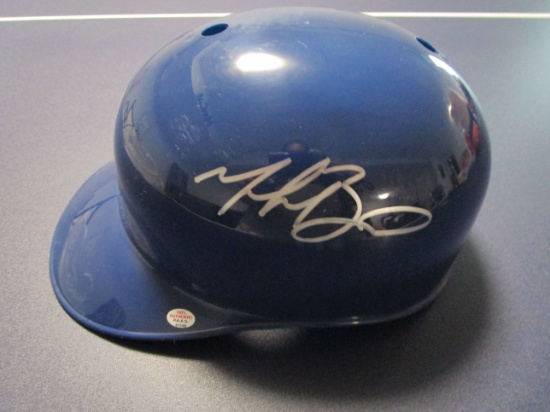 David Ortiz  of the Boston Red Sox signed autographed batting helmet PAAS COA 548