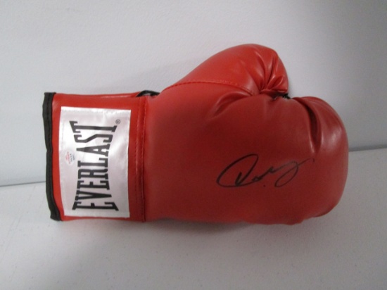 Oscar De La Hoya signed autographed boxing glove PAAS COA 531