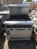 Six Burner Stove with oven