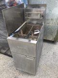 Dean Double Basket Gas Fryer