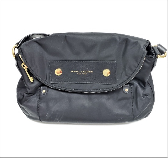 Womens Marc Jacobs New York Bag Black Purse Handbag
