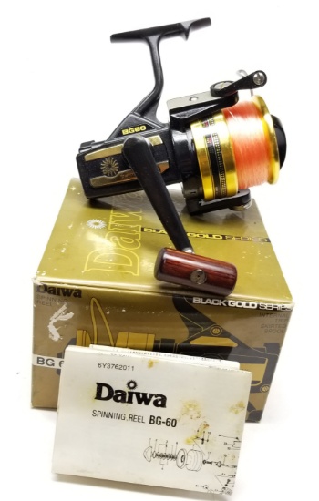 (3) Daiwa BG13 BG60 BG90 Salt Water Fishing Reels with Boxes