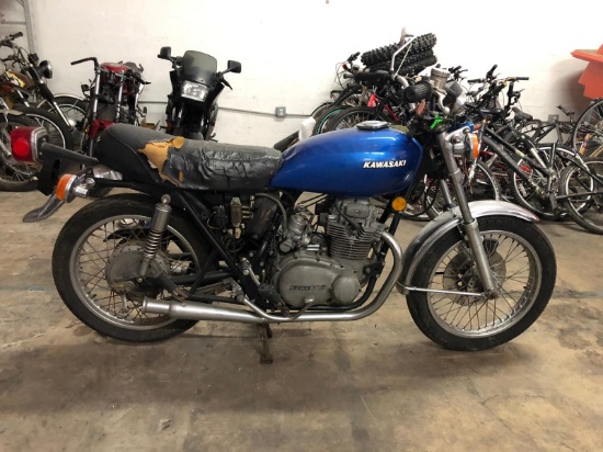 1974 Kawasaki KZ400, No Title, working condition is Unknown