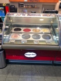 Oscartielle Model: Italiana G8, 8 pans Gelato Display Freezer