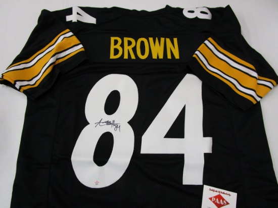 Antonio Brown of the Pittsburgh Steelers signed autographed football jersey PAAS COA 912