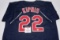 JASON KIPNIS, Cleveland Indians, 2 time All Star, Autographed Jersey w COA