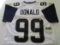 Aaron Donald, St Louis Rams, 2 Time Defensive Player of Year, Autographed Jersey w COA